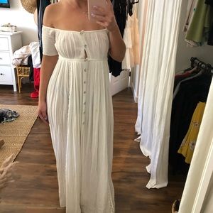 Jens Pirate Booty white maxi dress size S